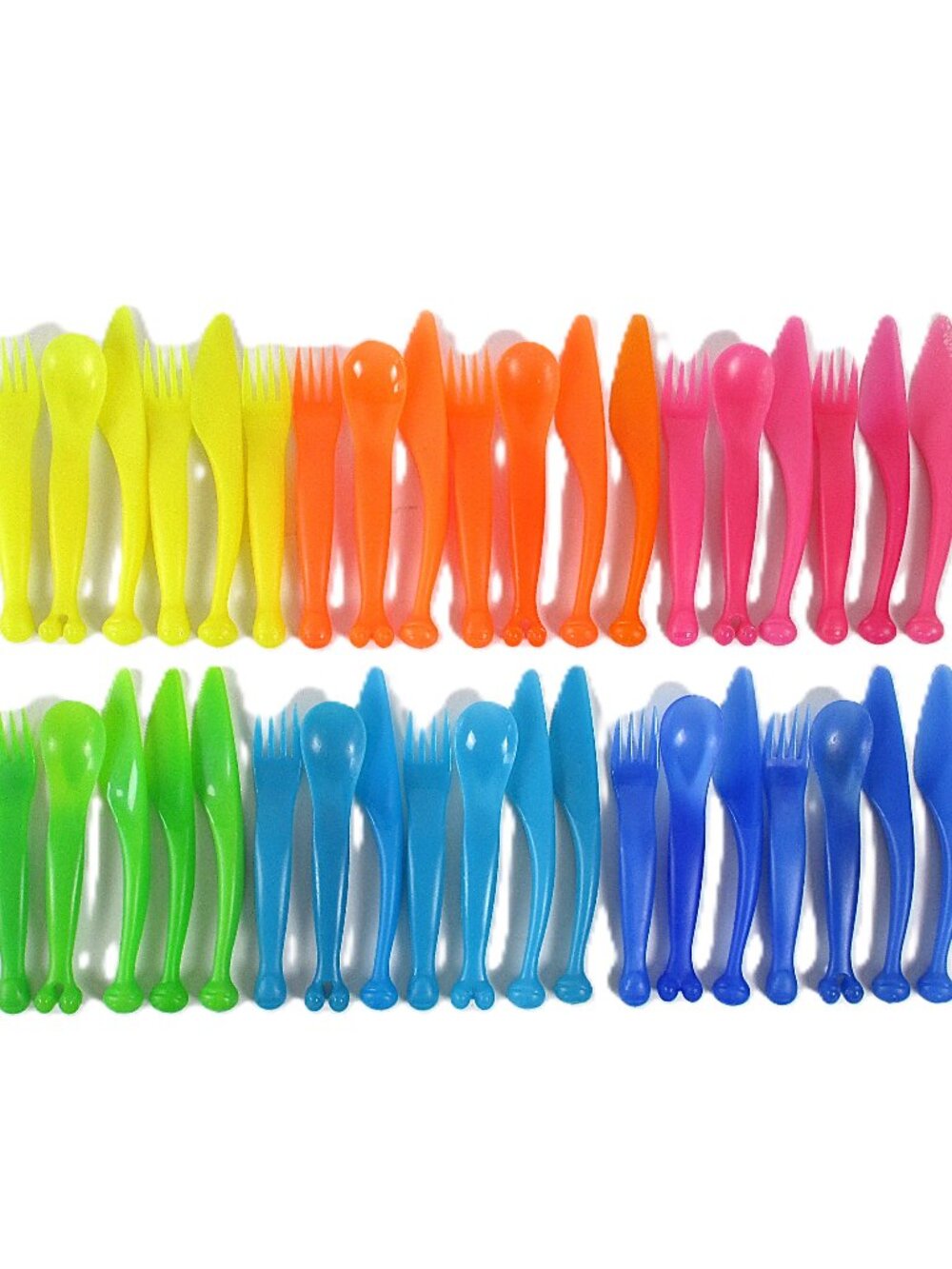 RARE VINTAGE IKEA "KALAS" KIDS PICNIC FLATWARE🌷